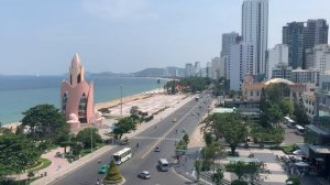 Нячанг 1е октября , NhaTrang Lodge hotel - вид из номера.