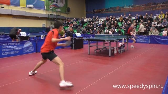 Imankadyrov-Barhatov.Rally.Saint-Petersburg Table Tennis сhampionship 2017.FHD