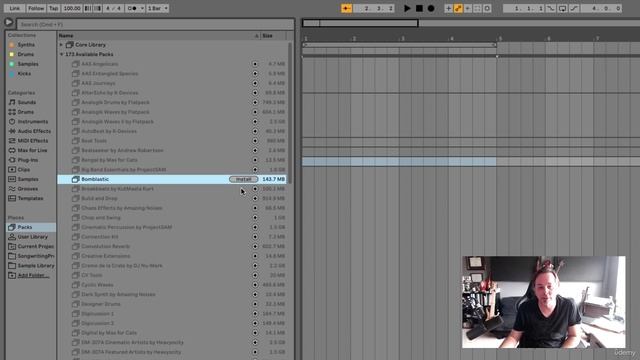 Ableton 11 Live Masterclass 30 - Packs смотреть онлайн