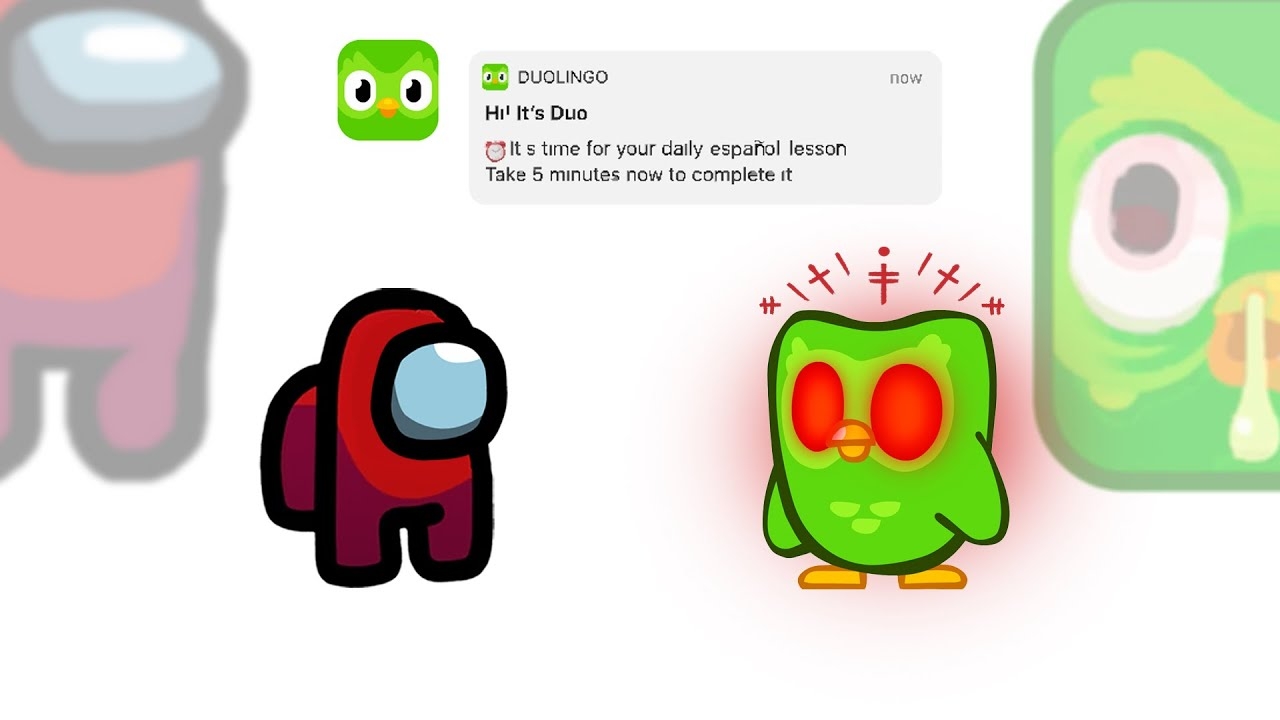 Мини Амогус Убивает Персонажей из Доулинго смотреть онлайн