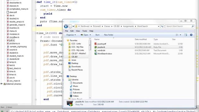 Ruby II - Timing - Lecture 22 смотреть онлайн