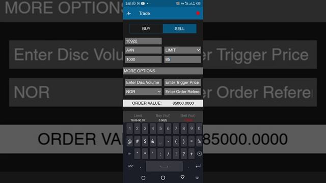 How to use BMA CAPITAL Trading App. Buy, Sell and Stop Loss Option. смотреть онлайн