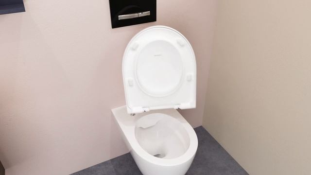 Geberit iCon wall-hung Rimfree WC - Installation смотреть онлайн