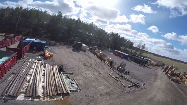 FPV Flight Eachine Falcon 250 #10 - Extreme winds смотреть онлайн