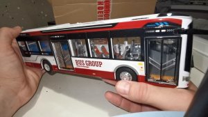 Обзор модели электробуса Zhongtong  Urban Electric bus 1/42 .mp4