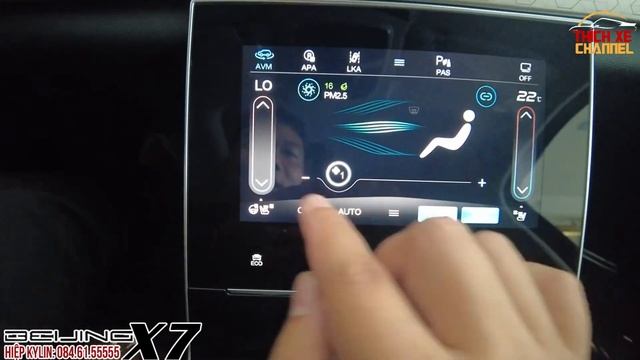 Thao Tác Tính Năng Màn Hình AC Trên Xe Beijing X7 ☎️ 084 61 55555 | Hiệp KyLin| смотреть онлайн