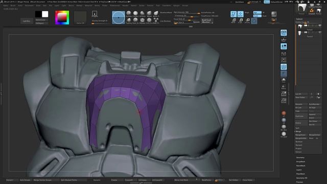 Sculpt clean up - Mini Tutorial смотреть онлайн