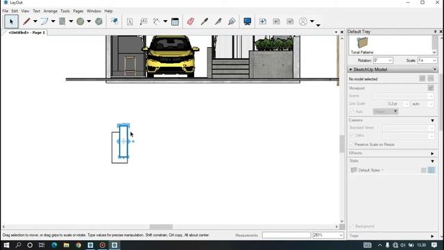 How to Import Sketchup to Layout | LAYOUT SKETCHUP TUTORIAL #2 смотреть онлайн