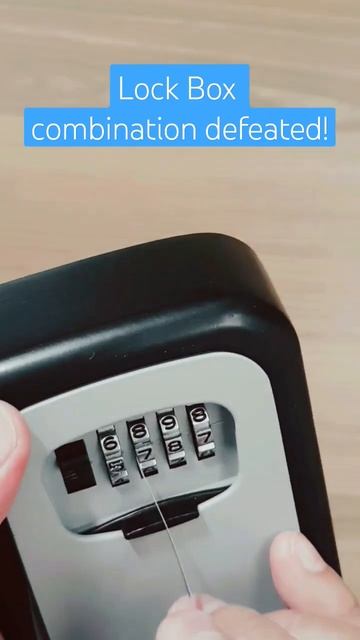 Lock Box Combination Defeated #lockpicking #lockbox #security #lock смотреть онлайн