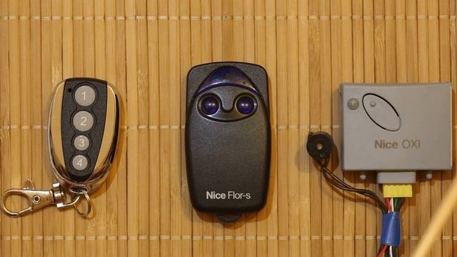 Как самостоятельно прописать пульт Nice Flor-s. Брелок (оригинал и аналог) на ворота шлагбаум Nice смотреть онлайн