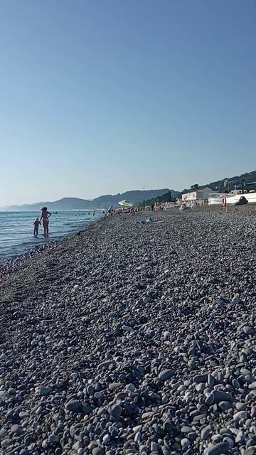 ЛОО пляж ГОРНЫЙ ВОЗДУХ #отмосквыдосочи #сочи смотреть онлайн