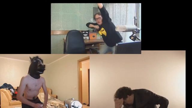 Хованский, Юзя, Нифедов танцуют под Harlem Shake смотреть онлайн