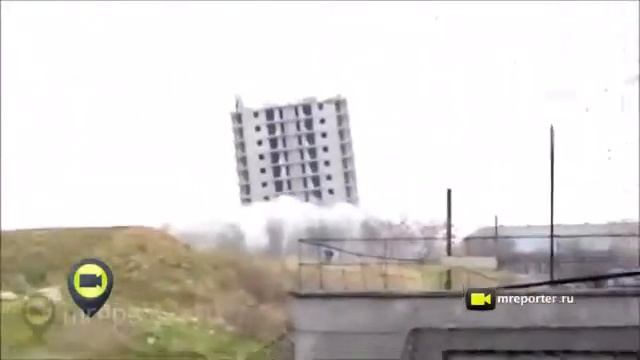 Снос 16-этажного дома в Севастополе смотреть онлайн