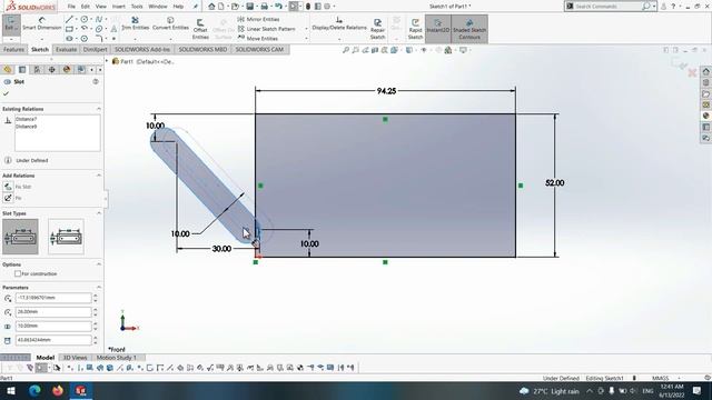 Solidworks Basic Tutorial for Beginners T-5 смотреть онлайн
