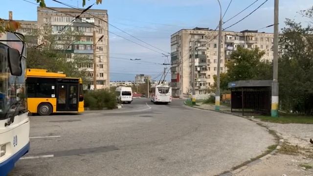 Отправление троллейбуса ВМЗ-5298.01 «Авангард» смотреть онлайн