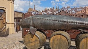 Самая большая рыба, пойманная в Волге (21.02.1921 г.Тетюши, РТ). Белуга 920 кг