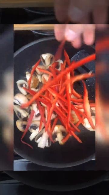 кабачки с грибами