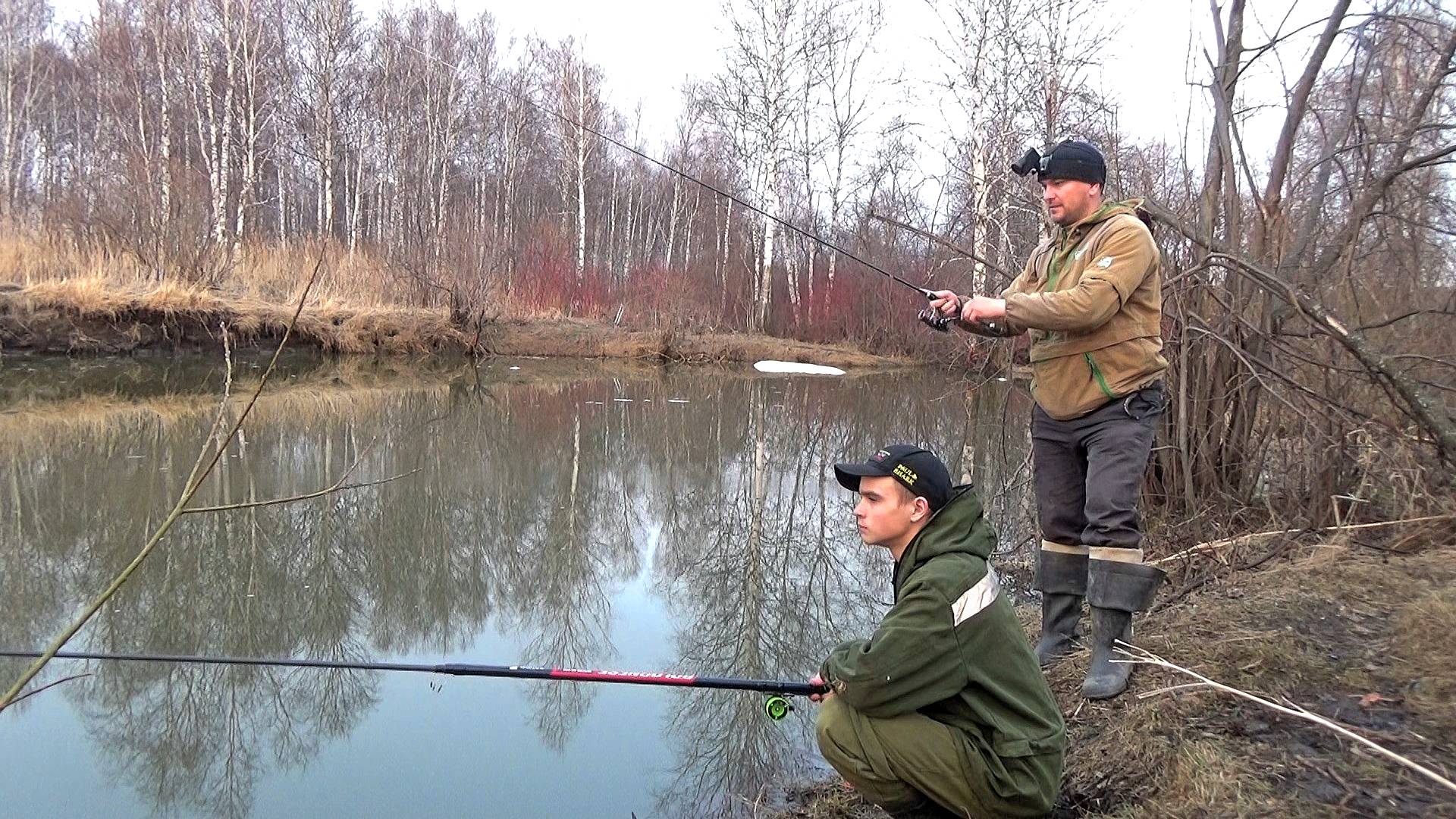 Весенняя рыбака на Поплавок и Спиннинг