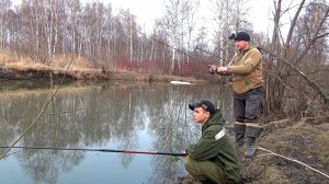 Весенняя рыбака на Поплавок и Спиннинг