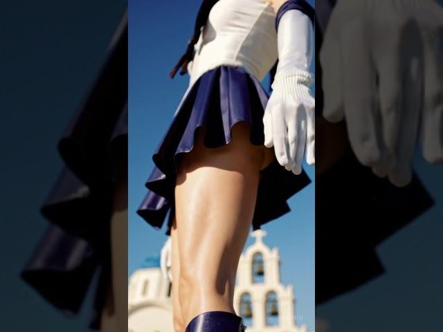 “Anime Sailor Look in Santorini – Magical Girl Vibes” смотреть онлайн