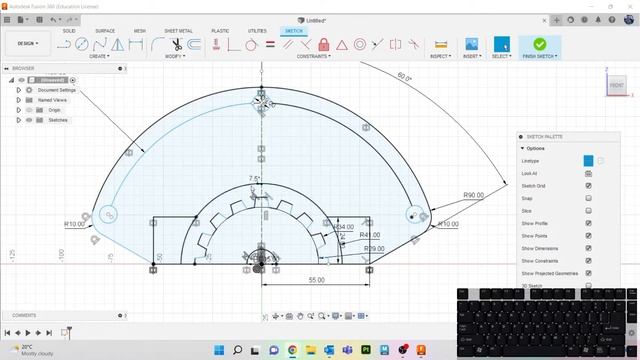Fusion 360: Modelling challenge 1 смотреть онлайн