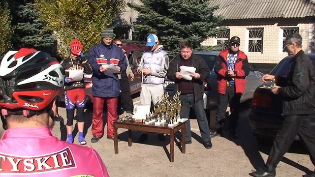 Велогонка по шоссе в Кременной 2013. Награждение дети. смотреть онлайн