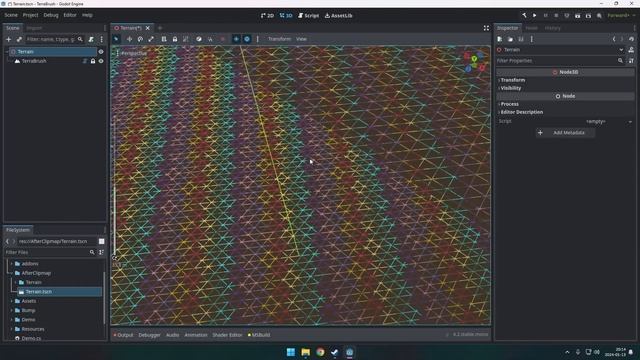 Godot Terrain Plugin CLIPMAP LOD - TerraBrush DevLog смотреть онлайн