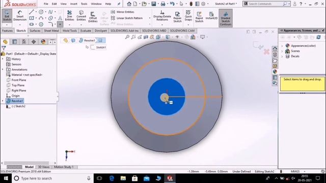 Solidwork Tutorial |Assembly of scewjack | Part-1 Screw Spindle | #Solidwork #Screwspindle #cadkatt смотреть онлайн