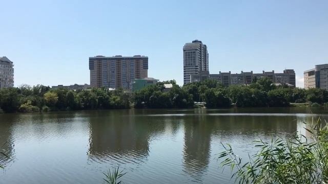 Пруд в городе. Краснодар смотреть онлайн