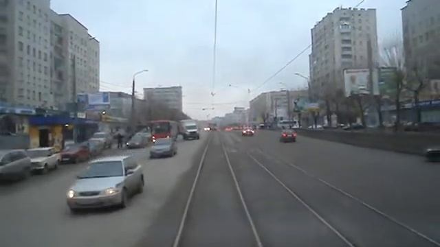 2008.11.30 Трамваи на улицах Тукая, Татарстан в Казани, маршруты 7 и 3 MOV05166 смотреть онлайн