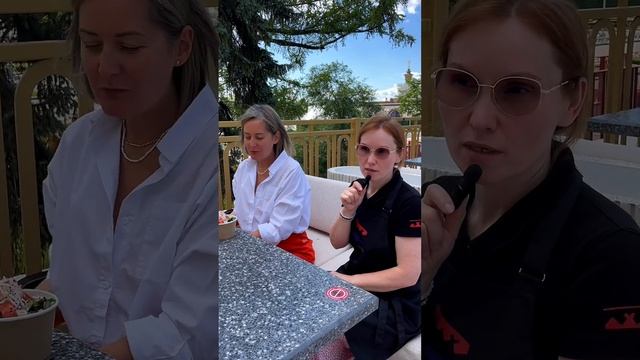 Продолжаем дегустировать наше летнее меню в Доме Российской Кухни. смотреть онлайн