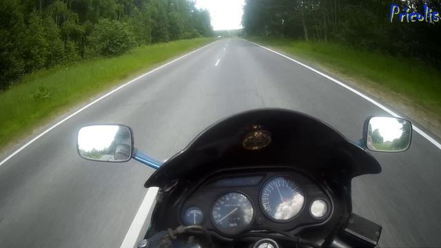 Kawasaki ZZR 400 (2) Зизер мотобудни vol 7.  Никологоры (Холщево) - Вязники (Север)