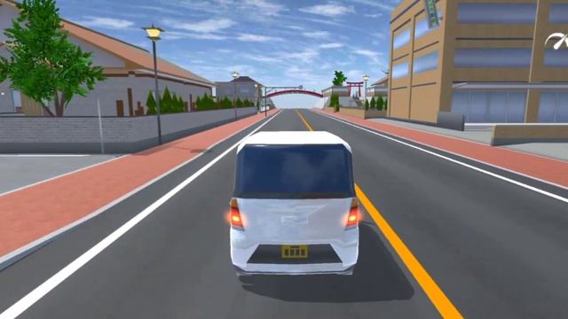 Floating white cars (part 34) | Sakura School Simulator | #trending #shortvideo #video #animation смотреть онлайн