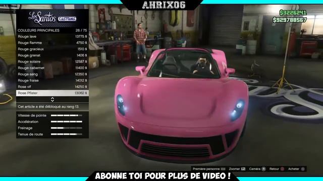 CUSTOMISATION PFISTER 811 - GTA ONLINE смотреть онлайн