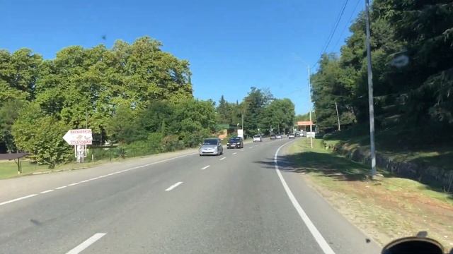 Абхазия! Прощальный Вечер ! Дорога Домой ! Бесконечная Пробка из Машин ! Гаишники Отворачиваются ! смотреть онлайн