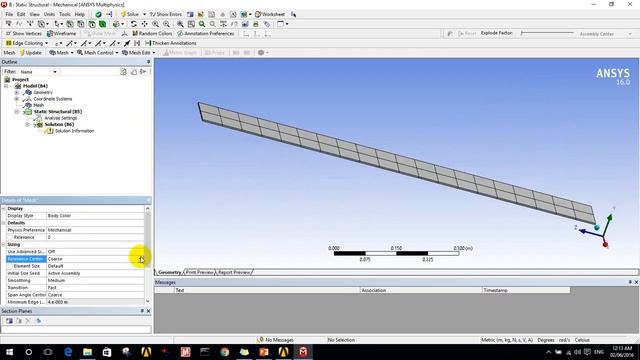 Ansys 2016 tutorial Static Structural смотреть онлайн