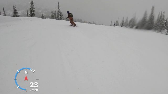 Шерегеш 2023. Раскатываем сектор А. смотреть онлайн