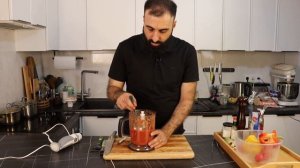 ГАСПАЧО С МОЦЦАРЕЛЛОЙ  Итальянский холодный суп #суп #гаспачо #рецептгаспачо