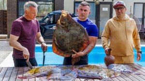 ШАШЛЫК из МОРСКОЙ РЫБЫ в ГОСТЯХ у ЮРЫ