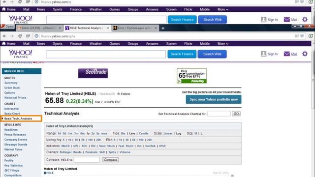 Фильм о том, как пользоваться Yahoo Finance