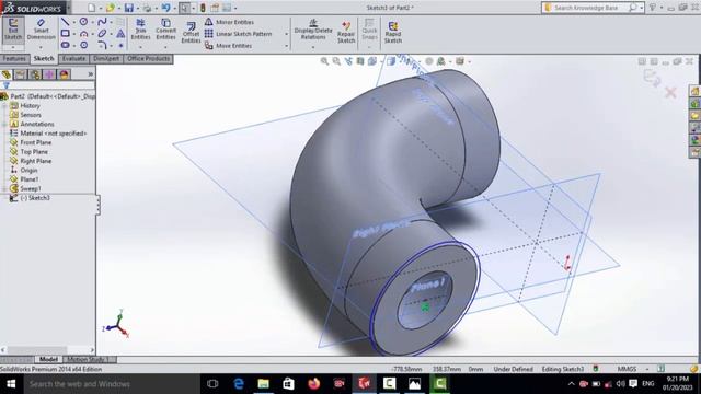 how to make band in solidworks software? ||band|| bandko solidworkssoftware tutorial me kase banaye смотреть онлайн