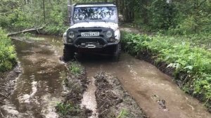 УАЗ на SilverStone MT-117 Extreme 33x9.5x16 Первый день лета