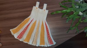 Сарафан поперек спицами