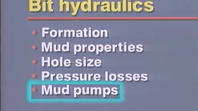 Drilling Part 3 : Bit Hydraulic смотреть онлайн