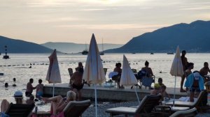 Про местный Пляж Белане в Тиват, Черногория (Montenegro,Tivat) beach Belane