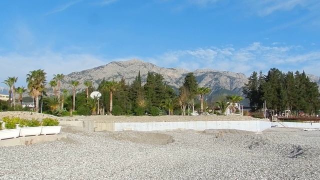 Турция.Кемер.Утро на пляже.2017апрель смотреть онлайн