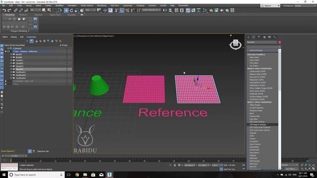 3ds Max Basic Lesson 4 Copy Instance Reference - Việt Anh Animation смотреть онлайн