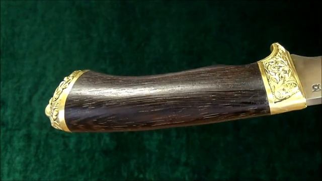 Нож Бобр-3 (сталь Х12МФ), венге смотреть онлайн