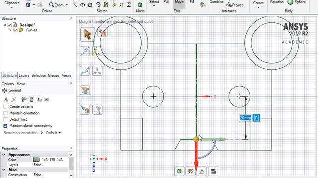 Geometrías en SpaceClaim Ansys смотреть онлайн