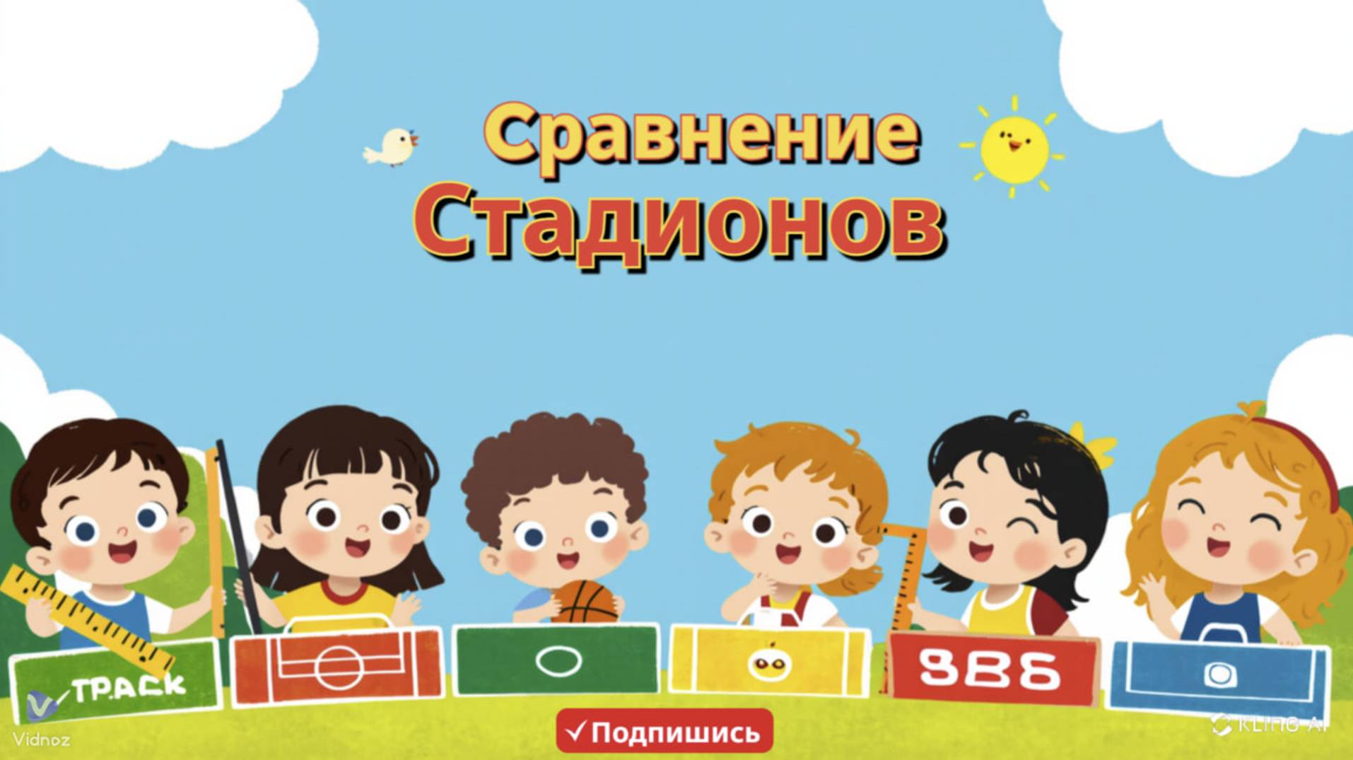 "Какая арена больше? Сравниваем стадионы! ⚽🏀📐" смотреть онлайн